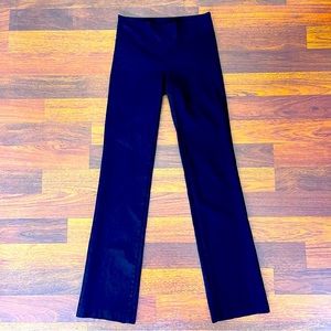 Black skinny baby boot dress pants elastic waist NWOT XSmall